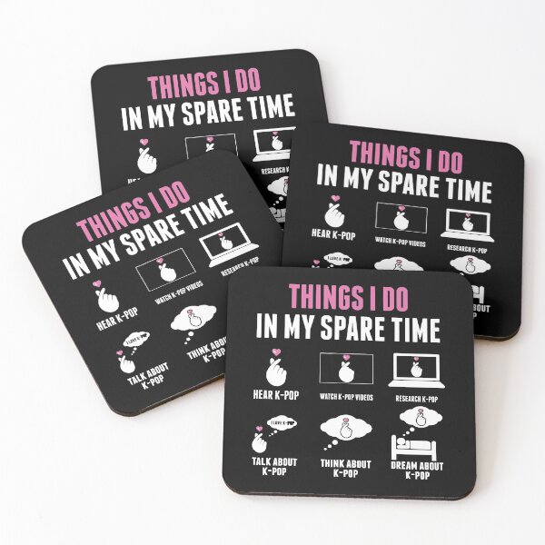 Item preview, Things I Do in my Spare Time Kpop Merch K-pop Merchandise designed and sold by ecomdesign.
