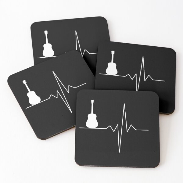 Item preview, Guitar heart Beat | Live for the Guitar designed and sold by ArtbyJamasin.