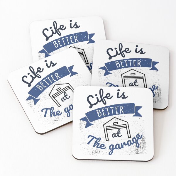 Item preview, Life Is Better at the garage designed and sold by YasmaShop.