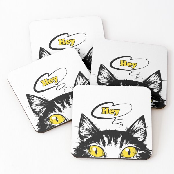 Item preview, Cat Says Hey Gift For Cats Lovers designed and sold by Tema EL.