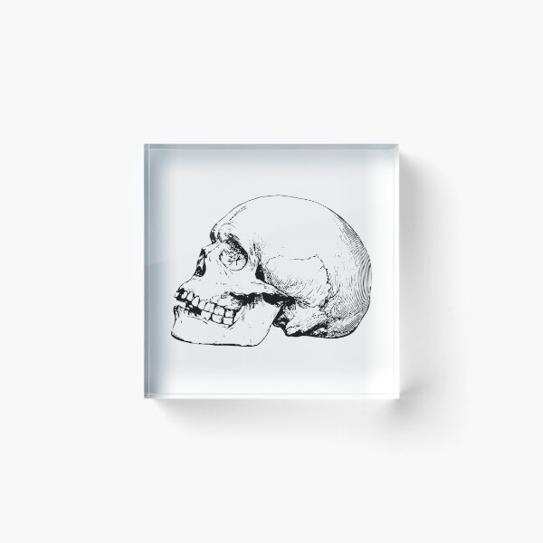 Item preview, Vintage Side Skull designed and sold by Bozow0zo.