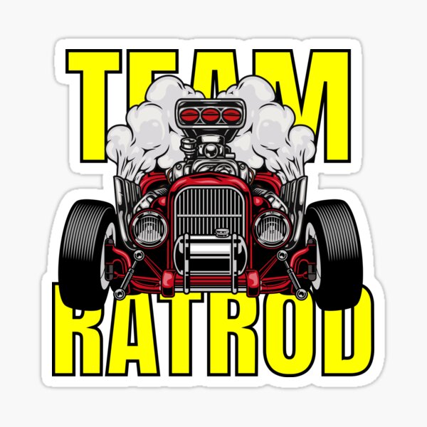 Item preview, Team Rat Rod designed and sold by TheCrazyBear.