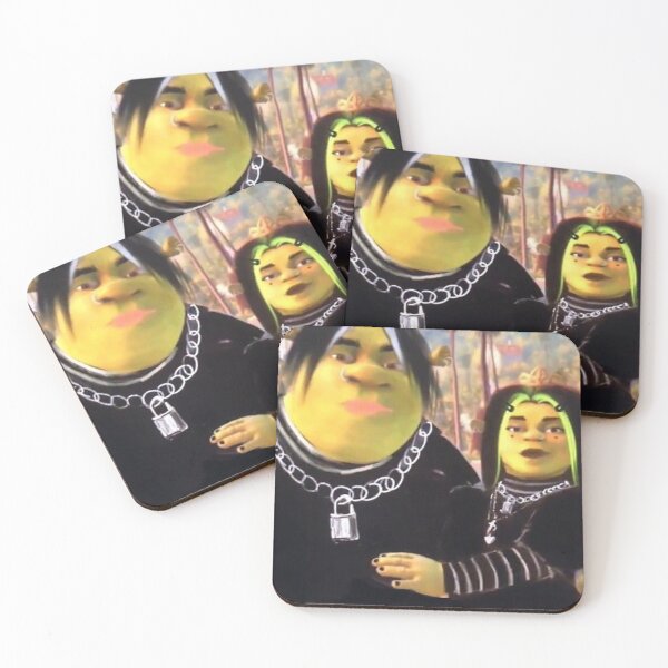 Artikelvorschau, eboy shrek und egirl fiona entworfen und verkauft von Kerstinbeyer.