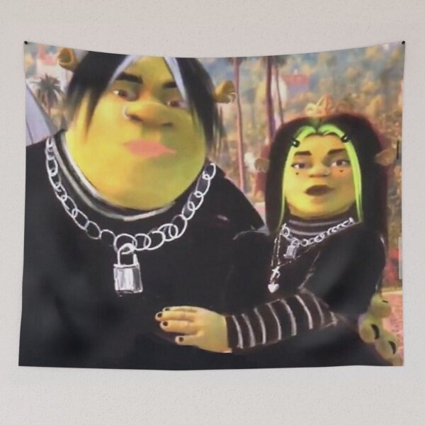 Item preview, eboy shrek and egirl fiona designed and sold by Kerstinbeyer.