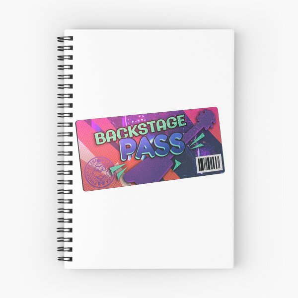 Item preview, FNAF Security Breach backstage pass designed and sold by -Momen-.