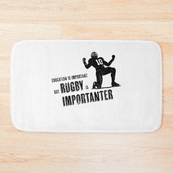 Aperçu de l'œuvre L'éducation est importante, mais le rugby est important créée et vendue par ArteSilenziosa.