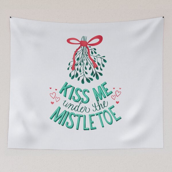 Item preview, Kiss Me Under the Mistletoe designed and sold by Angelicabydesign.