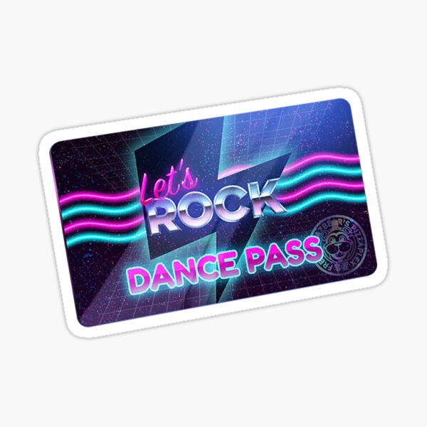 FNAF Security Breach Dance pass Sticker