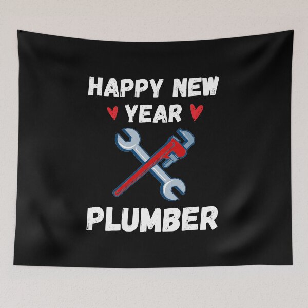Item preview, Happy New Year Plumber  Shirt 2022 designed and sold by zoonix.