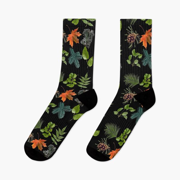 Item preview, Tree Leaves & Pine Needles Colorful Design designed and sold by EarthArtDesigns.