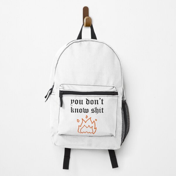 Item preview, You don't know s*it - Black and orange text designed and sold by andrei49387.