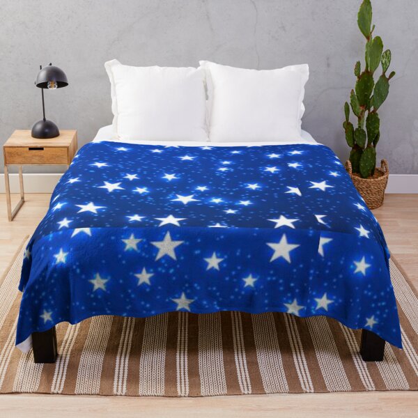 Item preview, White Stars & Blue Background designed and sold by MojaveTradePost.