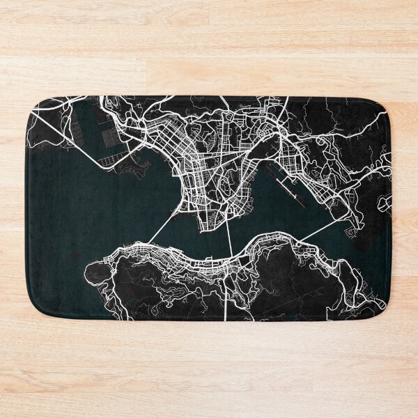 Item preview, Hong Kong City Map of China - Dark designed and sold by deMAP.