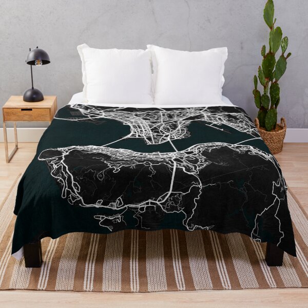 Item preview, Hong Kong City Map of China - Dark designed and sold by deMAP.
