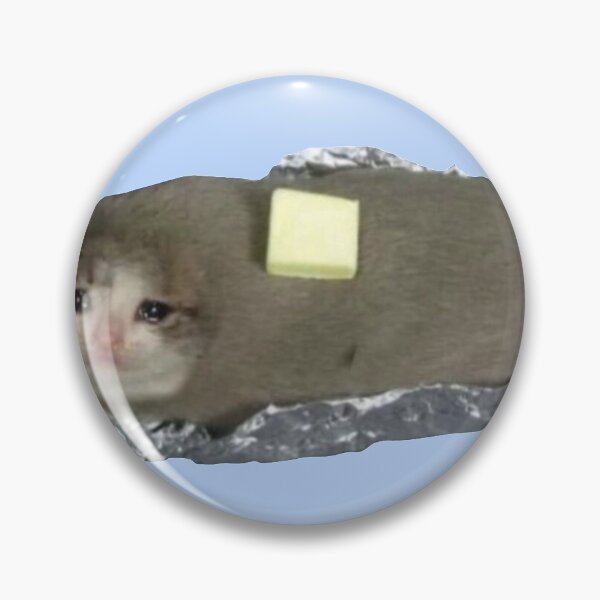 Item preview, Cyring Cat Meme - Baked Potato Edition designed and sold by Kerstinbeyer.