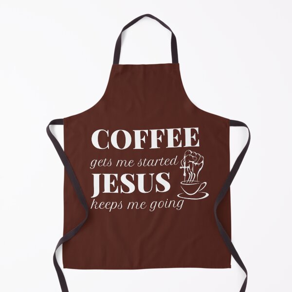 Item preview, COFFEE gets me started JESUS keeps me going designed and sold by successmom.