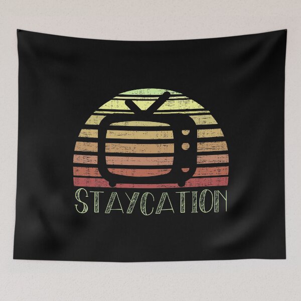 Item preview, Staycation Sunset, Watching TV designed and sold by Constant Readers.