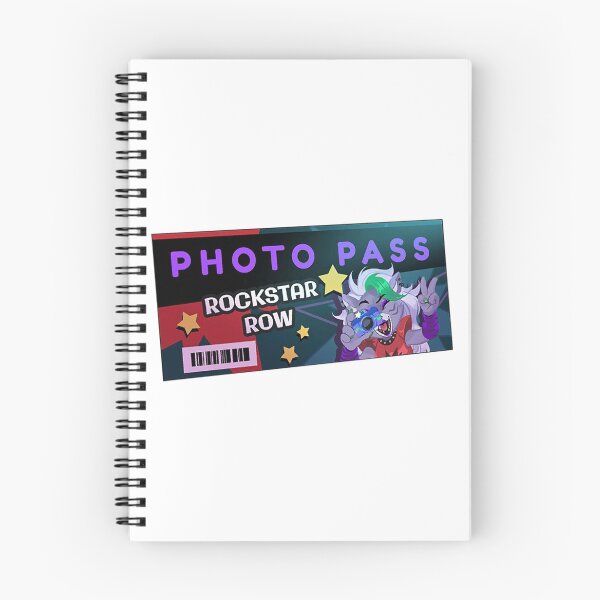 Item preview, FNAF Security Breach Photo pass designed and sold by -Momen-.
