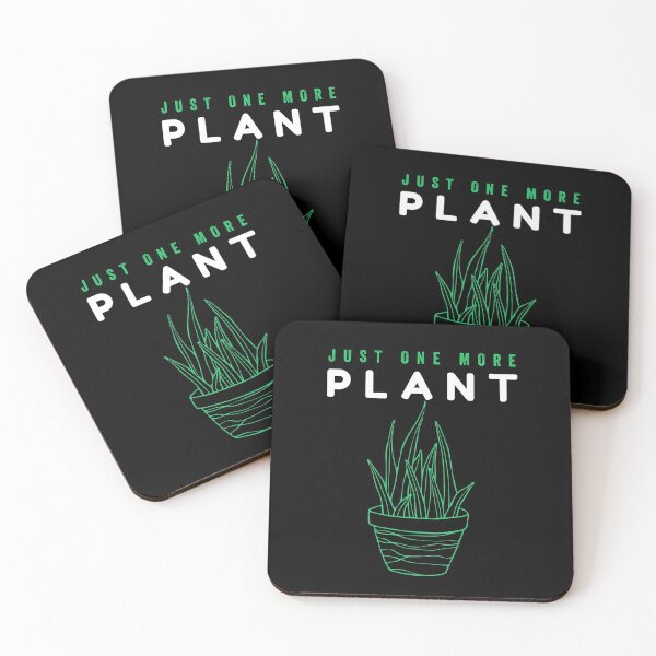Item preview, JUST ONE MORE PLANT I PROMISE designed and sold by Hussain Shirts.