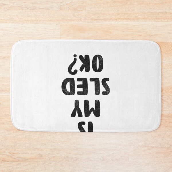 Item preview, Is My Sled Ok? Vintage Funny Snowmoblie/ Snowmobiling designed and sold by Kamnna.