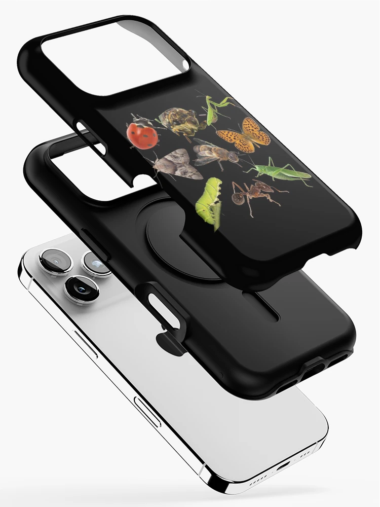 Thumbnail 2 of 4, iPhone Case, Native Insects In A Row Colorful Design designed and sold by EarthArtDesigns.