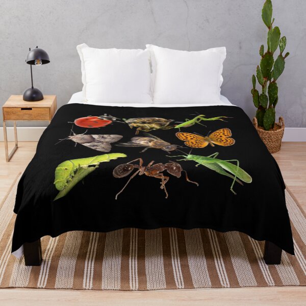 Item preview, Native Insects In A Row Colorful Design designed and sold by EarthArtDesigns.