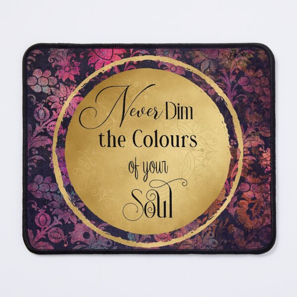 Item preview, Never Dim The Colours of Your Soul designed and sold by ThatMandalaShop.