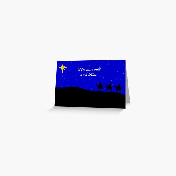 Item preview, Wise men still seek Him landscape  designed and sold by mgvazquez1026.