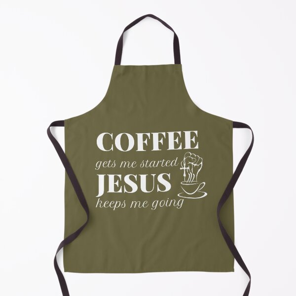 Item preview, COFFEE gets me started JESUS keeps me going designed and sold by successmom.