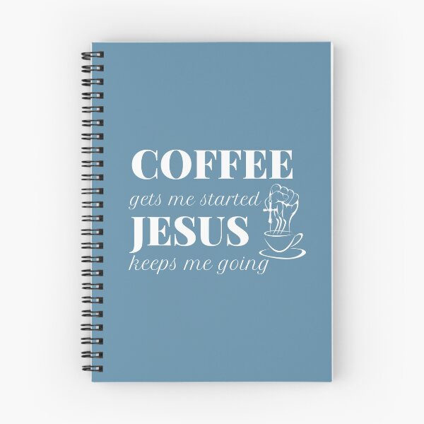 Item preview, COFFEE gets me started JESUS keeps me going designed and sold by successmom.