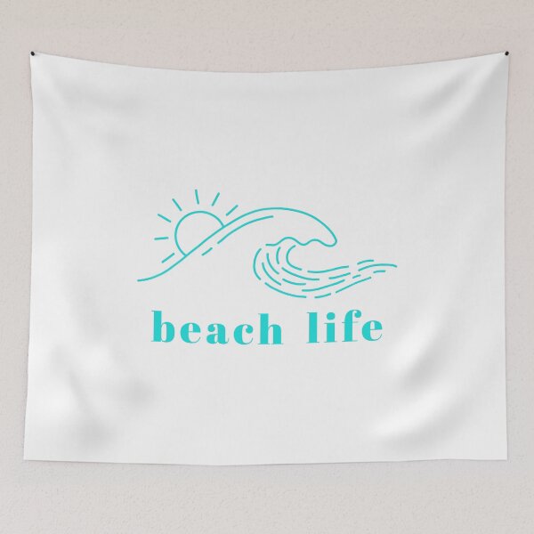 Item preview, Beach life ocean wave designed and sold by honeybutterfly.
