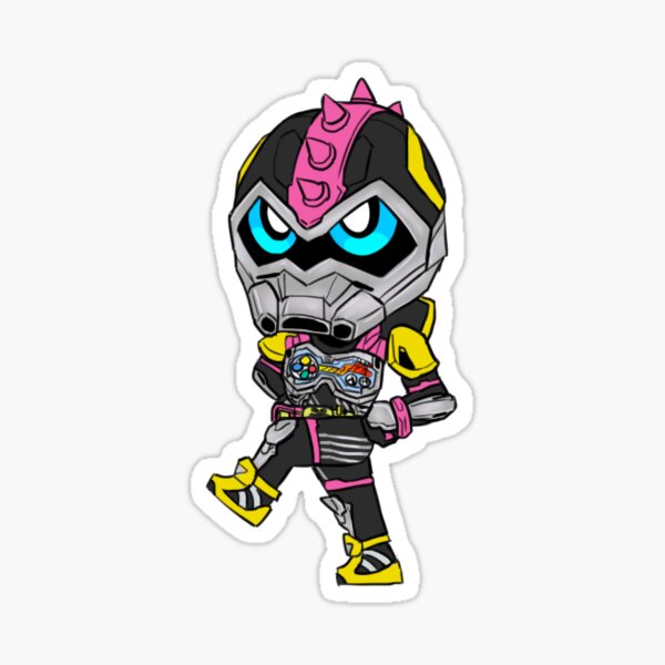 Item preview, Mini Lazer Sticker: Kamen Rider Ex Aid designed and sold by RobBoyBlunder.