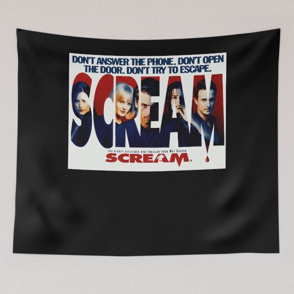Item preview, Scream Horror Movie Original T Shirt, scream, scream movie, scream face, film, horror, 90s, 90 s, wes craven, hello sidney, sidney designed and sold by TarinParnell11.