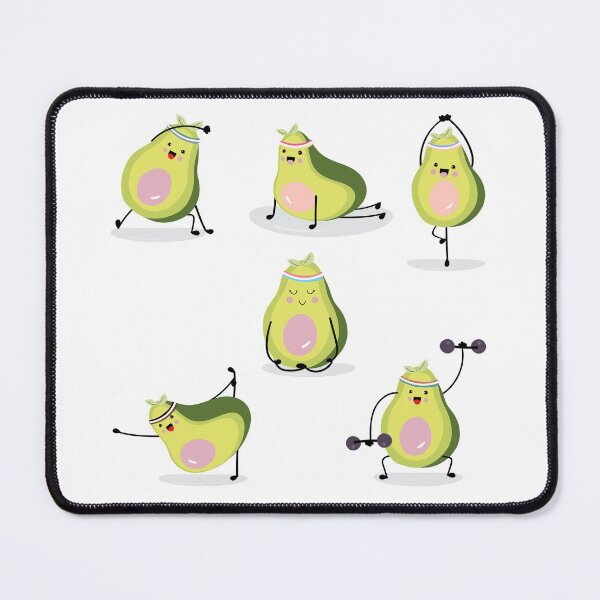 Item preview, Avocado Yoga Poses- Funny Avocado Yoga designed and sold by adoredigitals.