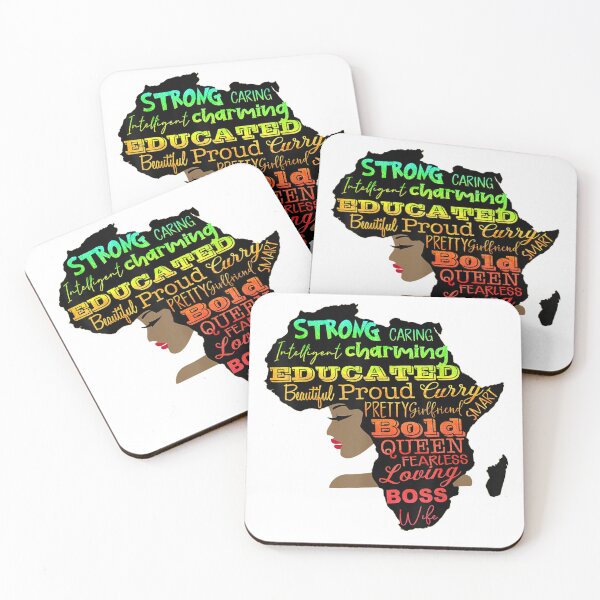 Item preview, Africa Map Beautiful Melanin Girl designed and sold by Kelly993.