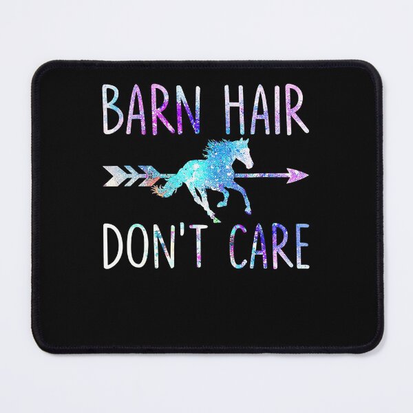 Item preview, Barn hair don't care love Horse Riding Equestrian Rider Girl designed and sold by GonzaloBugarin.