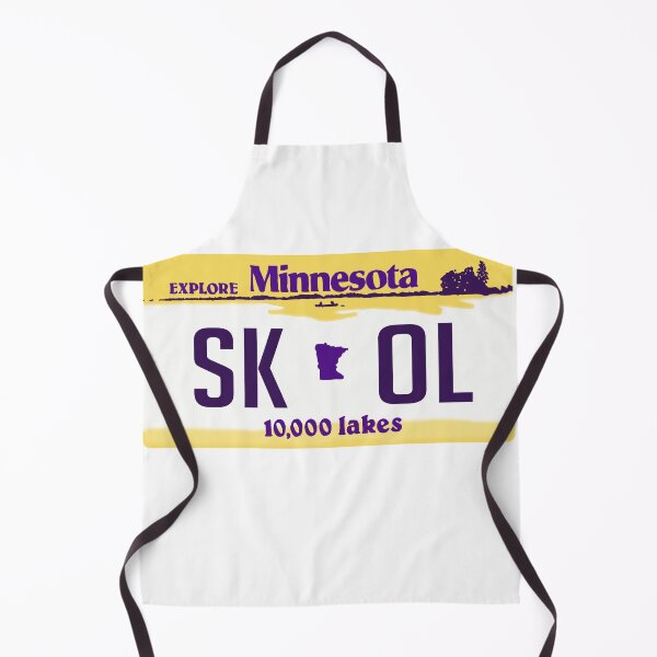 Artikelvorschau, Vikings 'Skol' Minnesota Nummernschild entworfen und verkauft von Becca Miller.