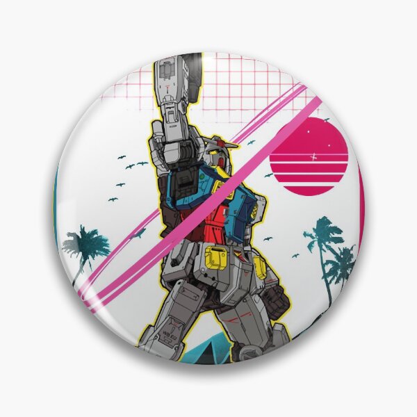 Item preview, Retro Wave RX 78-2 Classic T-Shirt designed and sold by JohnMoreno312.