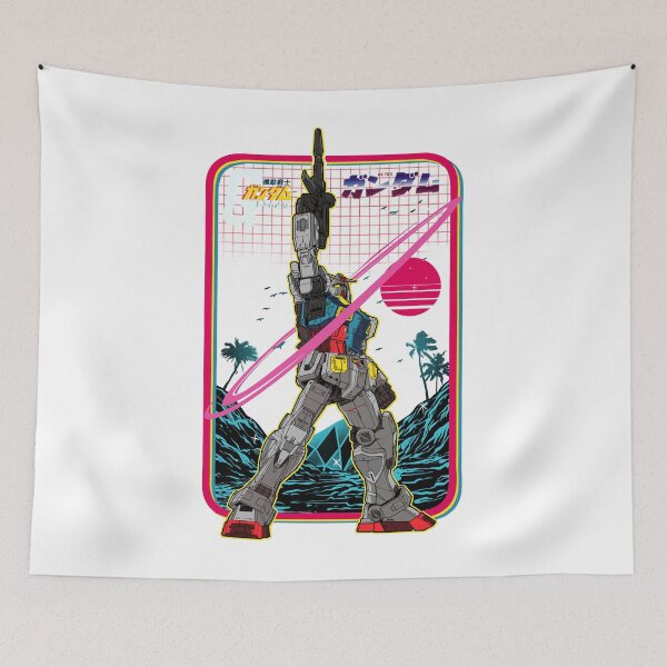 Item preview, Retro Wave RX 78-2 Classic T-Shirt designed and sold by JohnMoreno312.