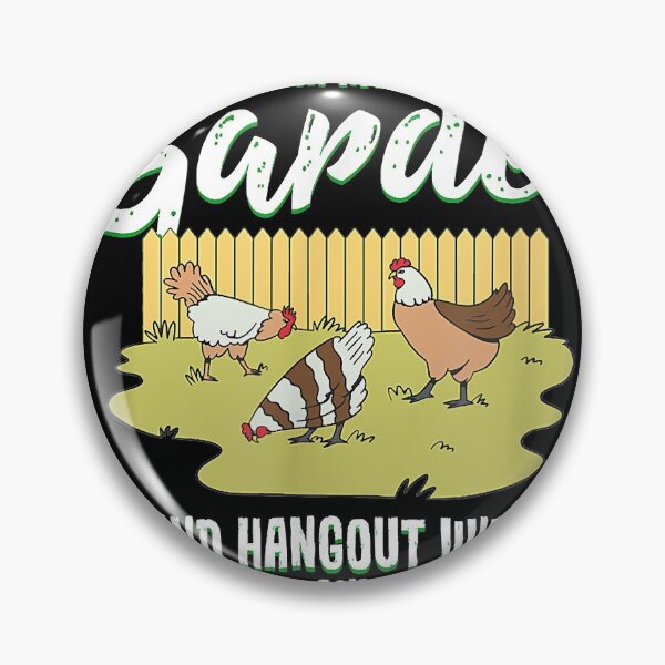 Item preview, Gardening Work In My Garden Hangout With My Chickens  designed and sold by cliffordbarajas.