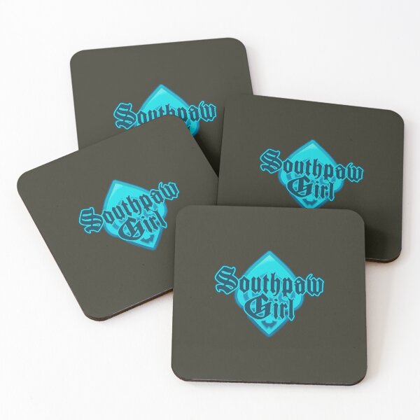 Item preview, Southpaw Girl - Gothic Ace Electric Blue designed and sold by Chubuter.