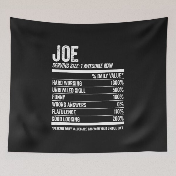Item preview, Mens Joe Nutrition Personalized Name Shirt Funny Name Facts Premium T-Shirt designed and sold by King7778.
