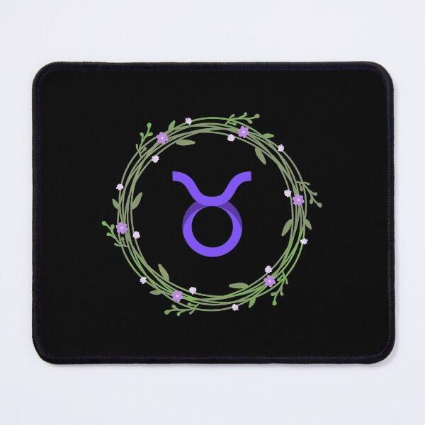 Item preview, Taurus Zodiac Sign with Wreath designed and sold by Hellofriendco.