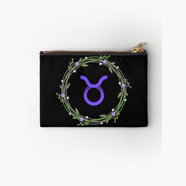Item preview, Taurus Zodiac Sign with Wreath designed and sold by Hellofriendco.