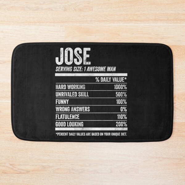 Item preview, Mens Jose Nutrition Personalized Name Shirt Funny Name Facts Premium T-Shirt designed and sold by King7778.