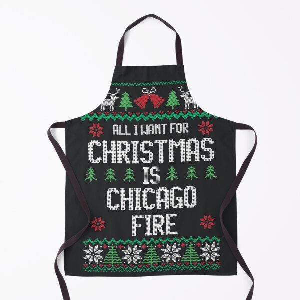 Item preview, All I Want For Christmas Is Chicago Fire designed and sold by JettBrockhouse.