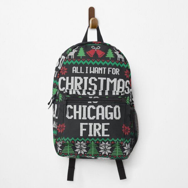 Item preview, All I Want For Christmas Is Chicago Fire designed and sold by JettBrockhouse.