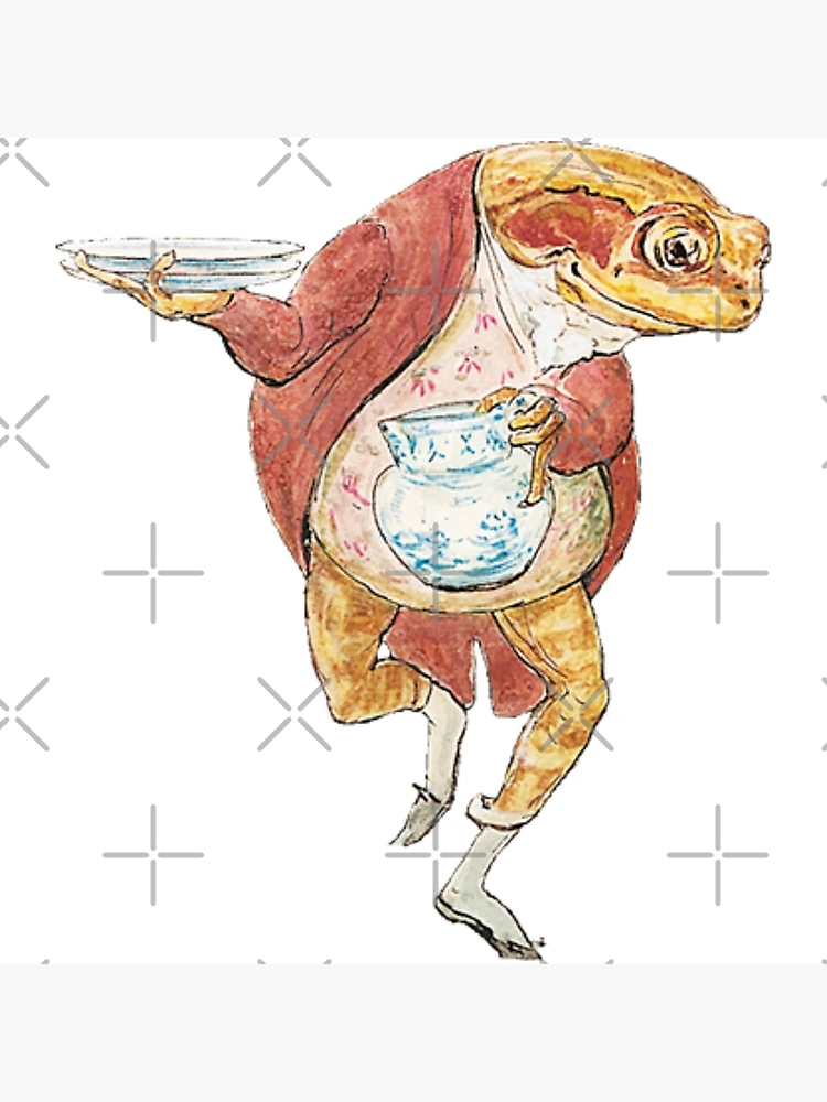 Beatrix Potter Vintage Mr. Jeremy Fisher Frog Illustration  Poster for  Sale by Pinkmagenta