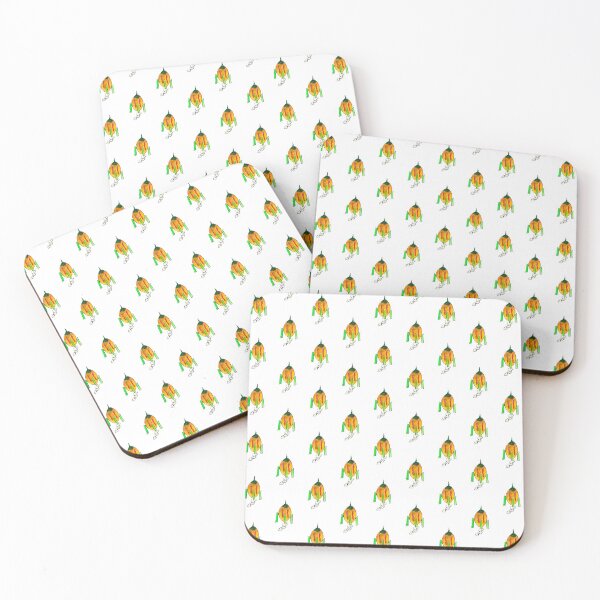Item preview, Orange rocket in the space designed and sold by isabel poulin.