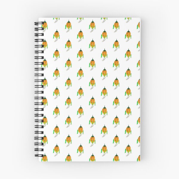 Item preview, Orange rocket in the space designed and sold by isabel poulin.